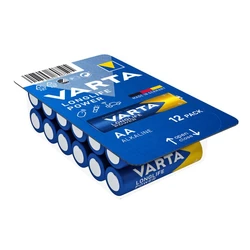 12 pilas alcalinas LR6/AA 1,5 V Longlife Power 2850mAh