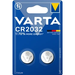 2 pila de botÃ³n de litio CR2032 3 V 