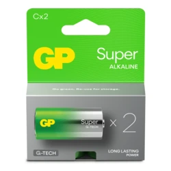 2 pilas alcalinas AAA 1,5 V Super 