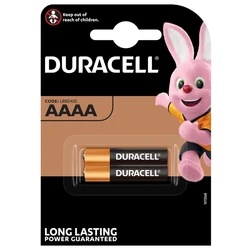 2 pilas alcalinas AAAA 1,5 V 