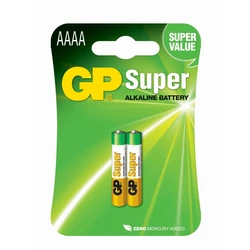 2 pilas alcalinas AAAA 1,5 V Super 