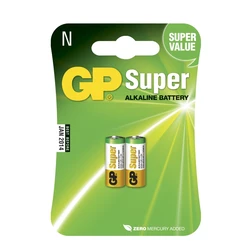 2 pilas alcalinas LR1 1,5 V Super 