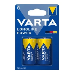 2 pilas alcalinas LR14/C 1,5 V Longlife Power 7800 mAh