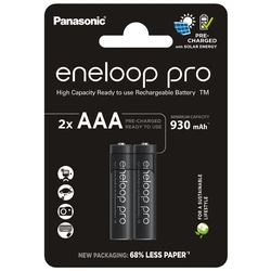 2 pilas recargables NIMH AAA 1,2 V PRO 930 mAh