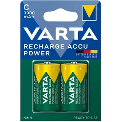 2 pilas recargables NIMH LR14/C 1,2 V Ready2Use 3000 mAh 