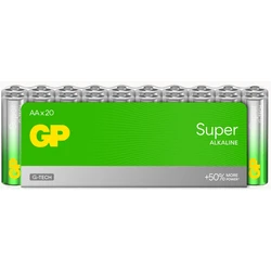 20 pilas alcalinas AAA 1,5 V Super 