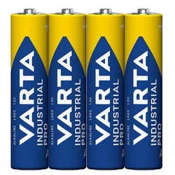 4 pilas alcalinas LR03/AAA 1,5 V Industriel PRO 1250 mAh