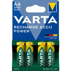 4 pilas recargables NIMH LR6/AA 1,2 V Ready2Use 2600 mAh 