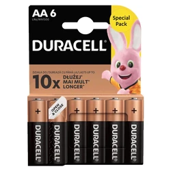 6 pilas alcalinas AA 1,5 V Basic, Duralock 