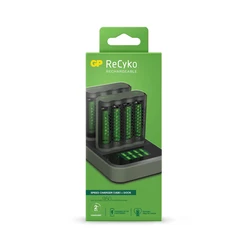 Cargador rápido 2-4 horas M451 USB + 8 pilas NiMH AA  2600 mAh + estación D851